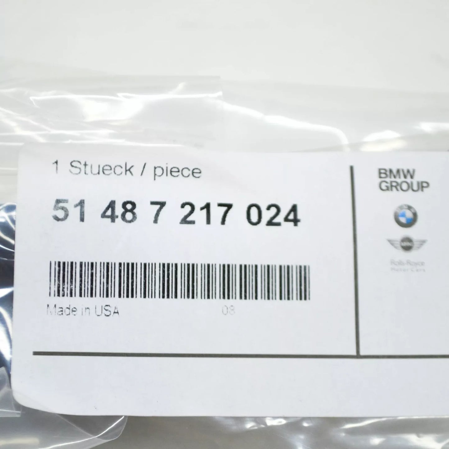 NEW BMW X3 F25 FRONT RIGHT SEALING 51487217024 ORIGINAL