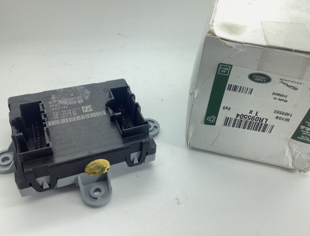 new lr range rover evoque l538 rear right door control unit lr095504 original