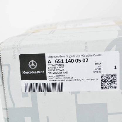 NEW MERCEDES-BENZ C W204 BYPASS VALVE A6511400502