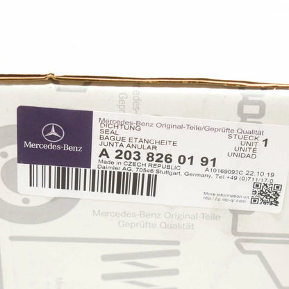 NEW MB C W203 FRONT LEFT HEADLIGHT SEALING GASKET A2038260191