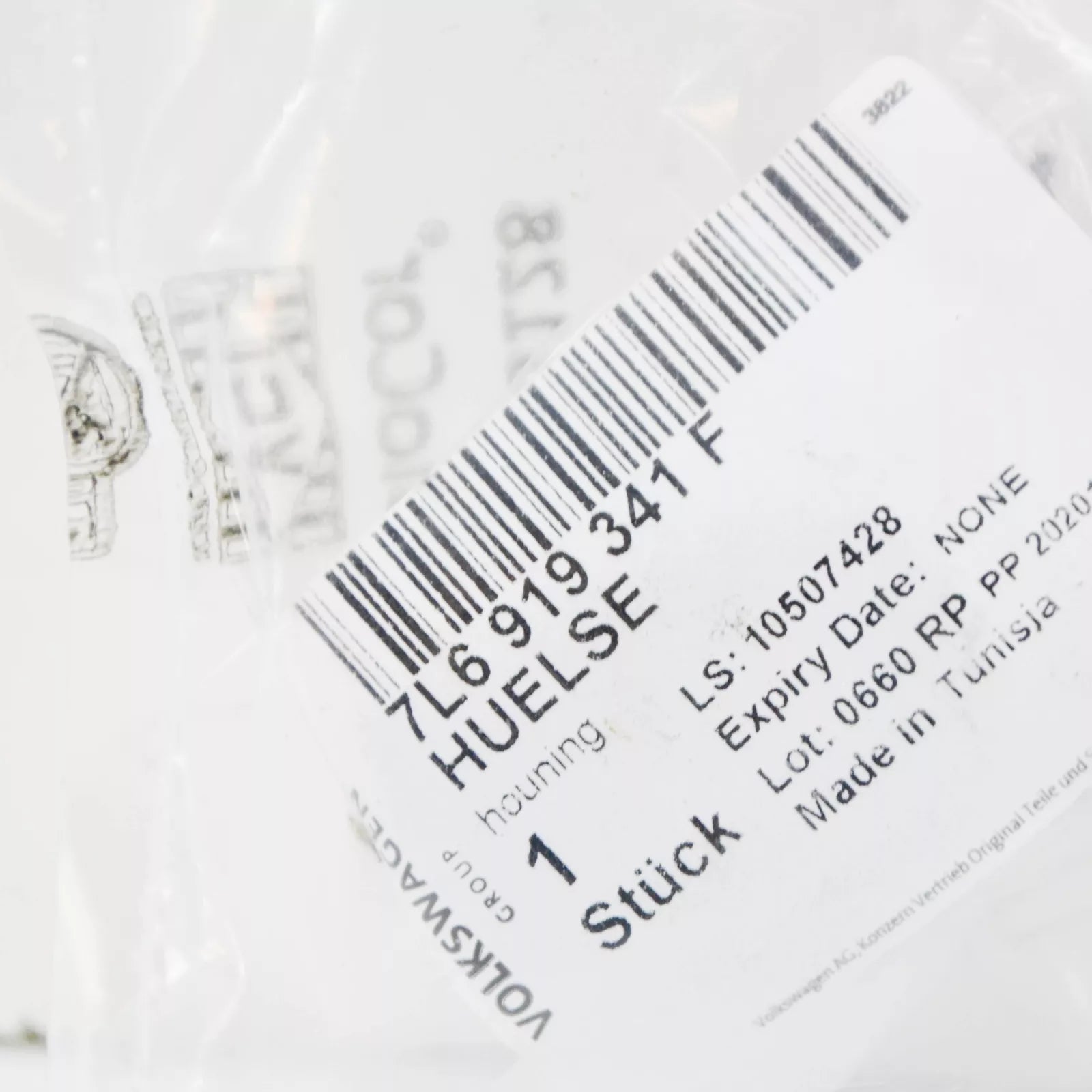 NEW AUDI A4 B8 REAR POWER OUTLET HOUSING 7L6919341F ORIGINAL