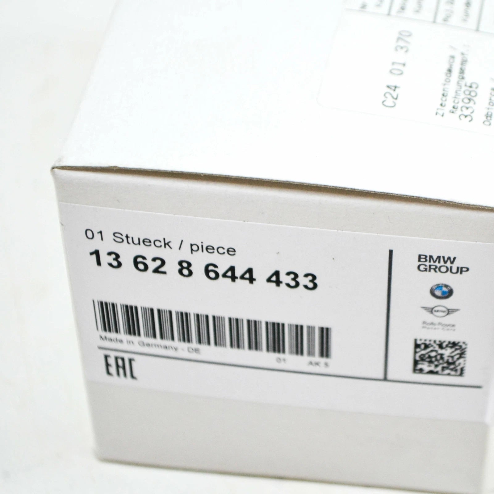 NEW BMW 7 G11 G12 MAP SENSOR 13628644433 ORIGINAL