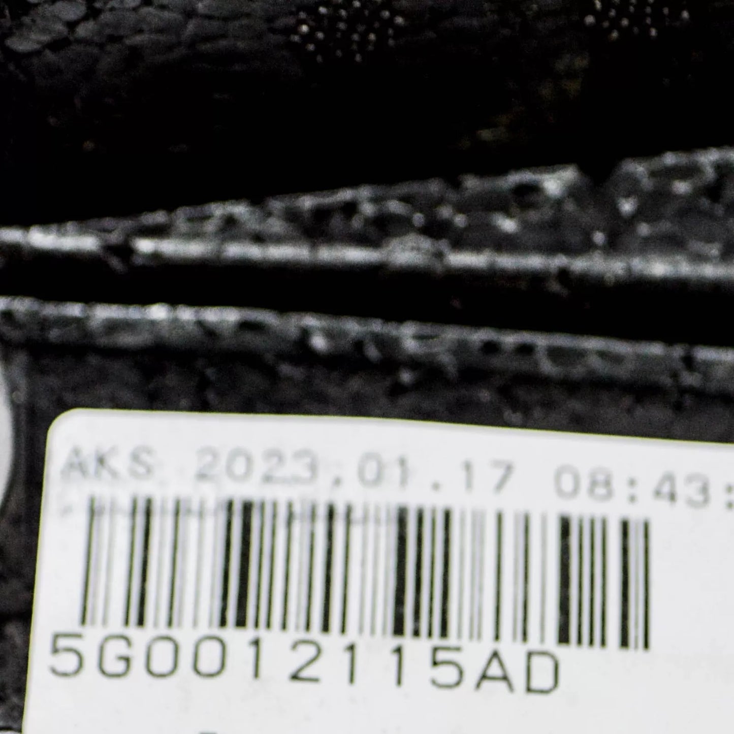 NEW VW T-ROC UPPER TOOLBOX COMPARMTENT FOAM 5G0012115AD ORIGINAL