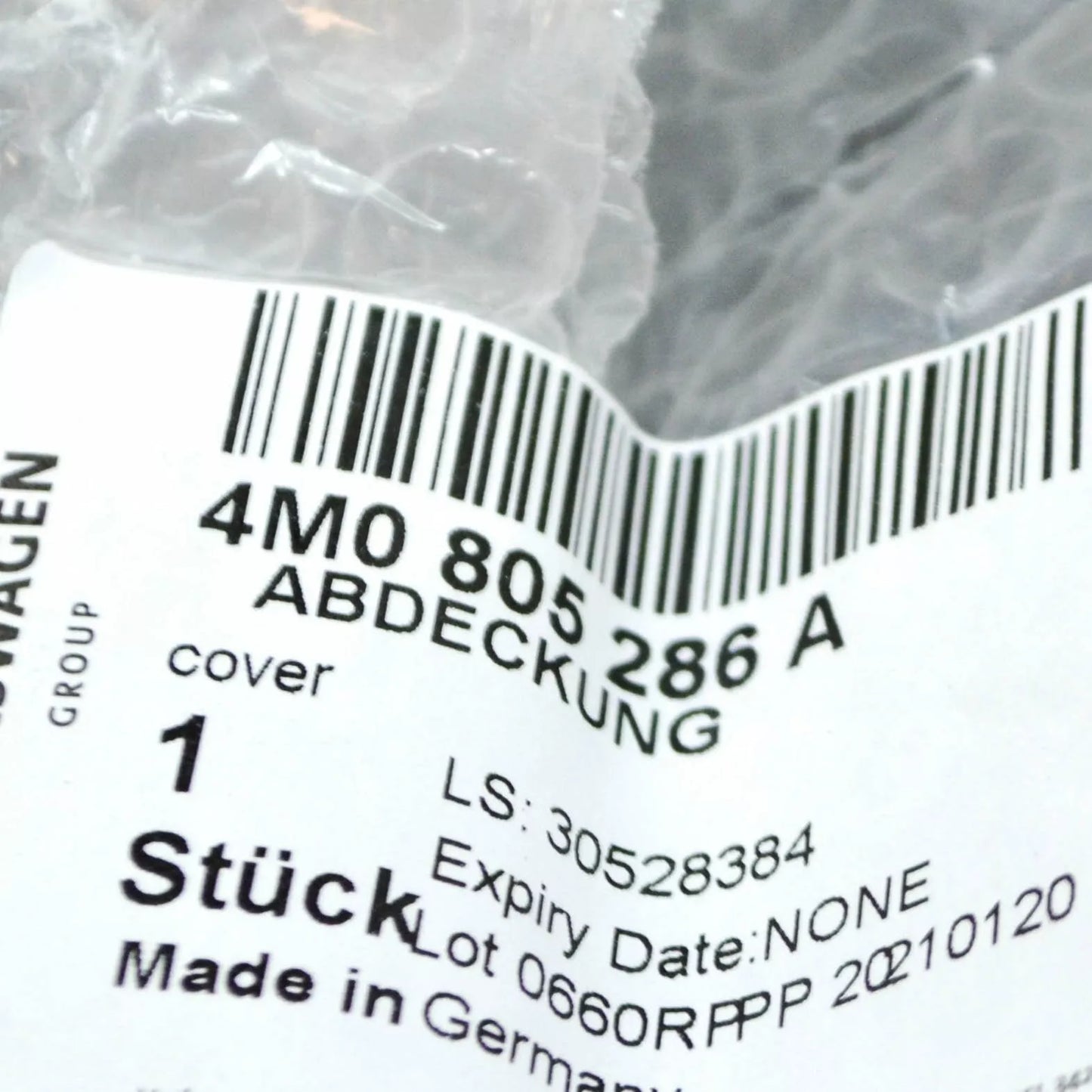 NEW AUDI Q7 4M RIGHT SIDE HEADLIGHT TRIM COVER PANEL 4M0805286A