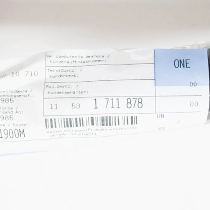 NEW BMW 7 E38 RADIATOR WATER LOWER PIPE HOSE 740I 11531711878 4.4 ORIGINAL