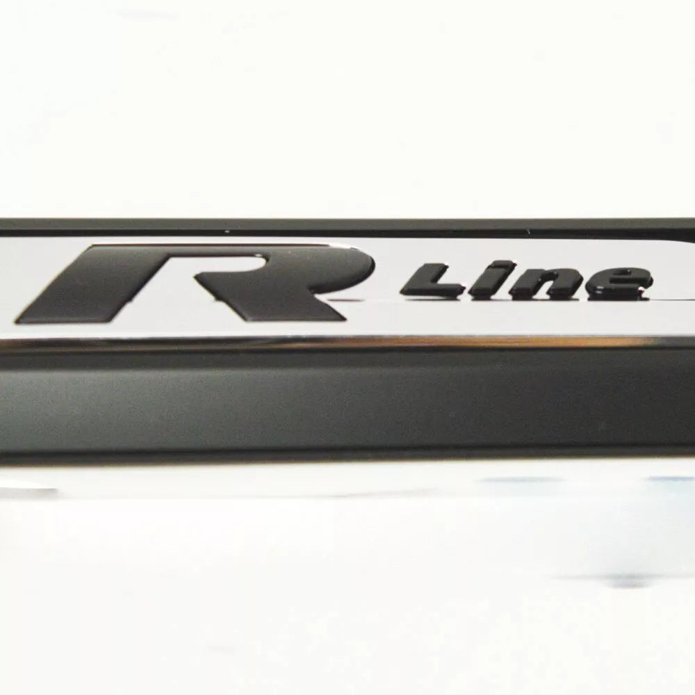 NEW VW TOURAN 5T1 R LINE CHROME RIGHT SIDE BADGE 5TA853426AFOD