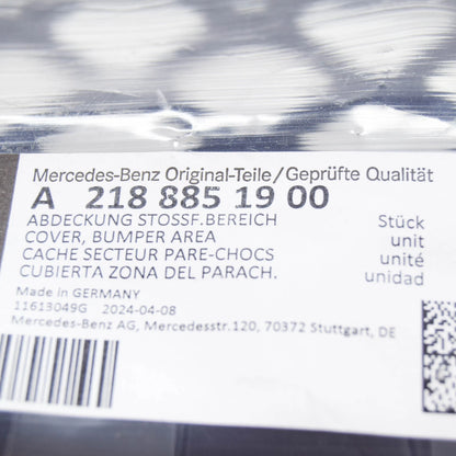 NEW MERCEDES-BENZ CLS C218 AMG FRONT BUMPER LOWER GRILLE A2188851900 ORIGINAL