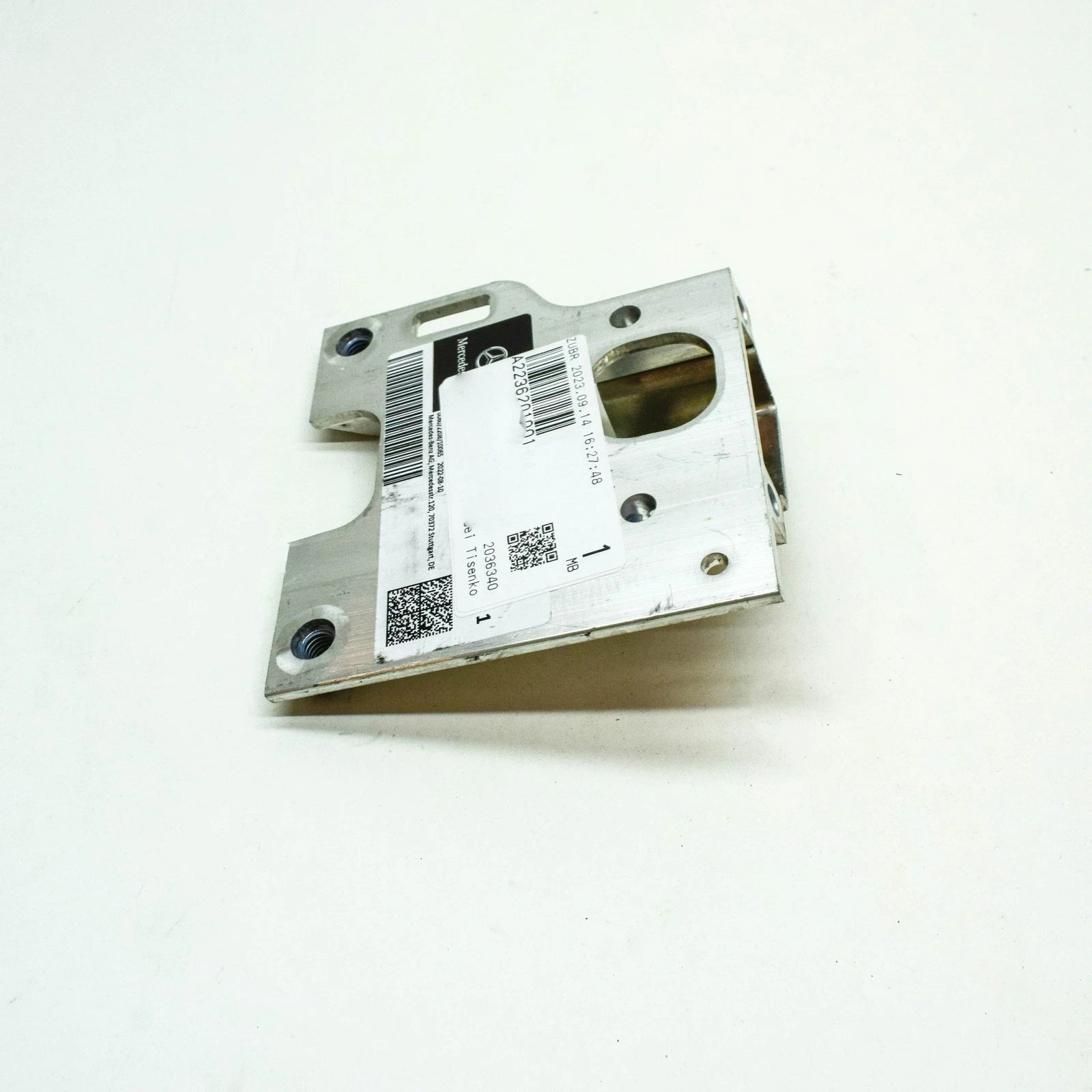 NEW MERCEDES-BENZ S W223 FRONT BUMPER IMPACT BAR BRACE LEFT A2236201001 ORIGINAL