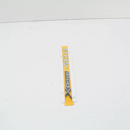 NEW BMW F15 FRONT DOOR X DRIVE 40D EMBLEM BADGE LOGO SIGN 7345065 51147345065