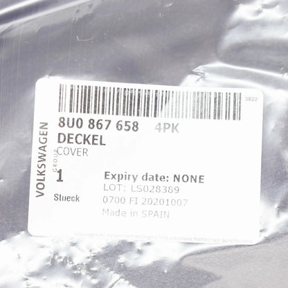 NEW AUDI Q3 8U REAR RIGHT TAIL LIGHT COVER 8U08676584PK ORIGINAL