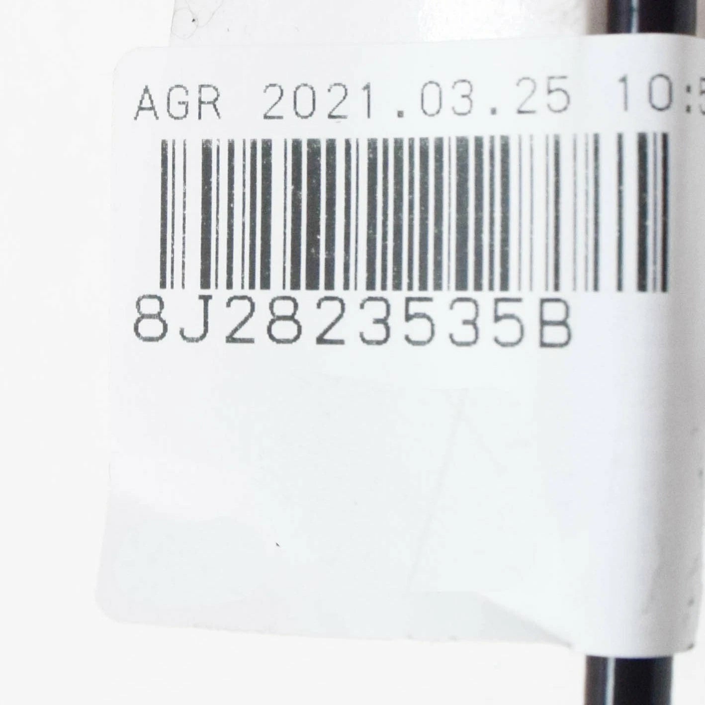 NEW AUDI TT 8J BONNET RELEASE CABLE RHD 8J2823535B ORIGINAL