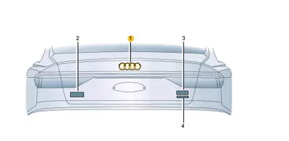 NEW AUDI E-TRON GT REAR TAILGATE BOOTLID BADGE LOGO 4J3853742AT94 ORIGINAL