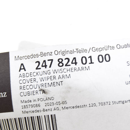 new mercedes-benz gla h247 front left wiper arm cover lhd a2478240100 original
