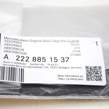 NEW MERCEDES-BENZ S W222 FRONT ROCKER PANEL INSULATOR A2228851537 ORIGINAL