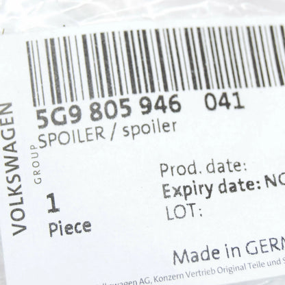 NEW VW GOLF MK7 REAR TAILGATE RIGHT SIDE SPOILER TRIM 5G9805946041