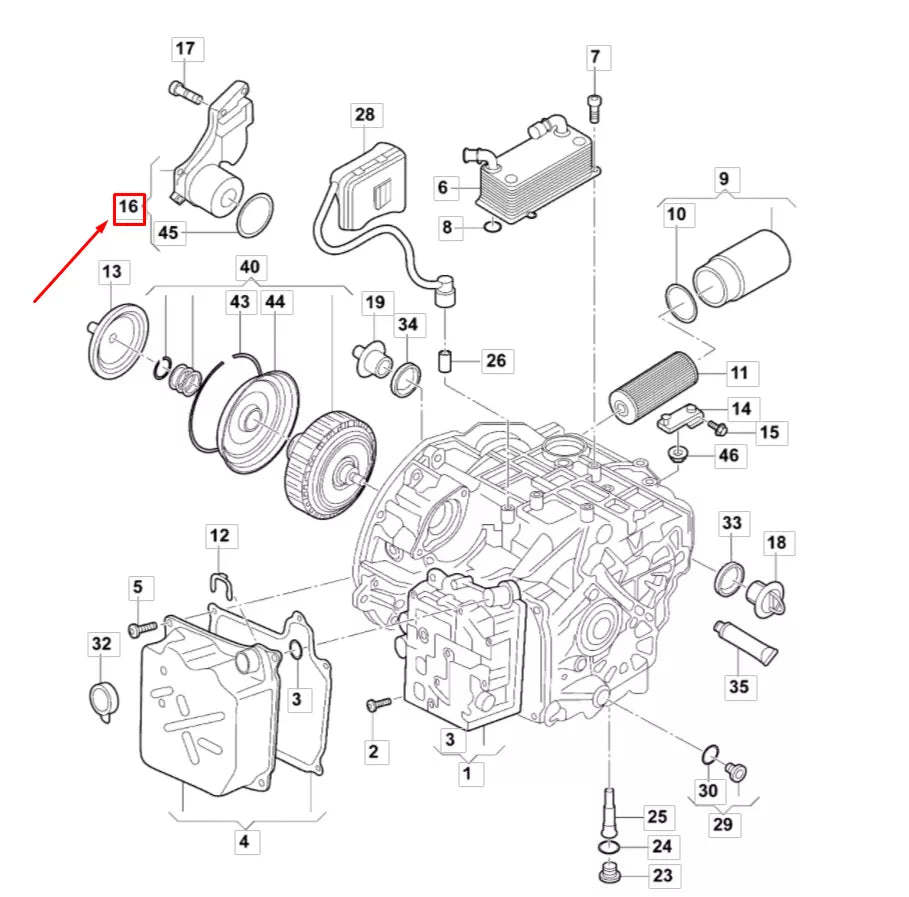 NEW AUDI Q2 GEARBOX DRIVE UNIT ELECTRIC MOTOR 0GC927373M ORIGINAL