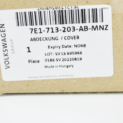 NEW VW TRANSPORTER T6 GEAR SHIFTING KNOB LEVER COVER LHD 7E1713203ABMNZ ORIGINAL