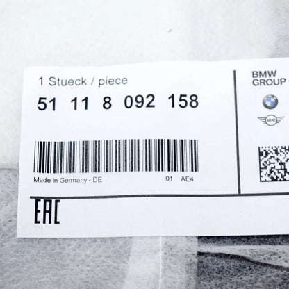 NEW BMW 7 G11 M FRONT BUMPER RIGHT GRILLE 8092158 51118092158 ORIGINAL