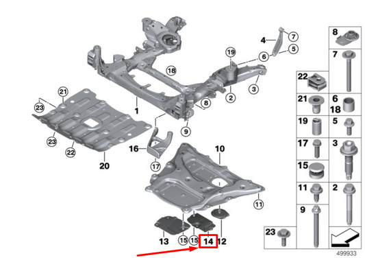 new bmw x7 g07 rear sound insulating 31116876771 6876771 original