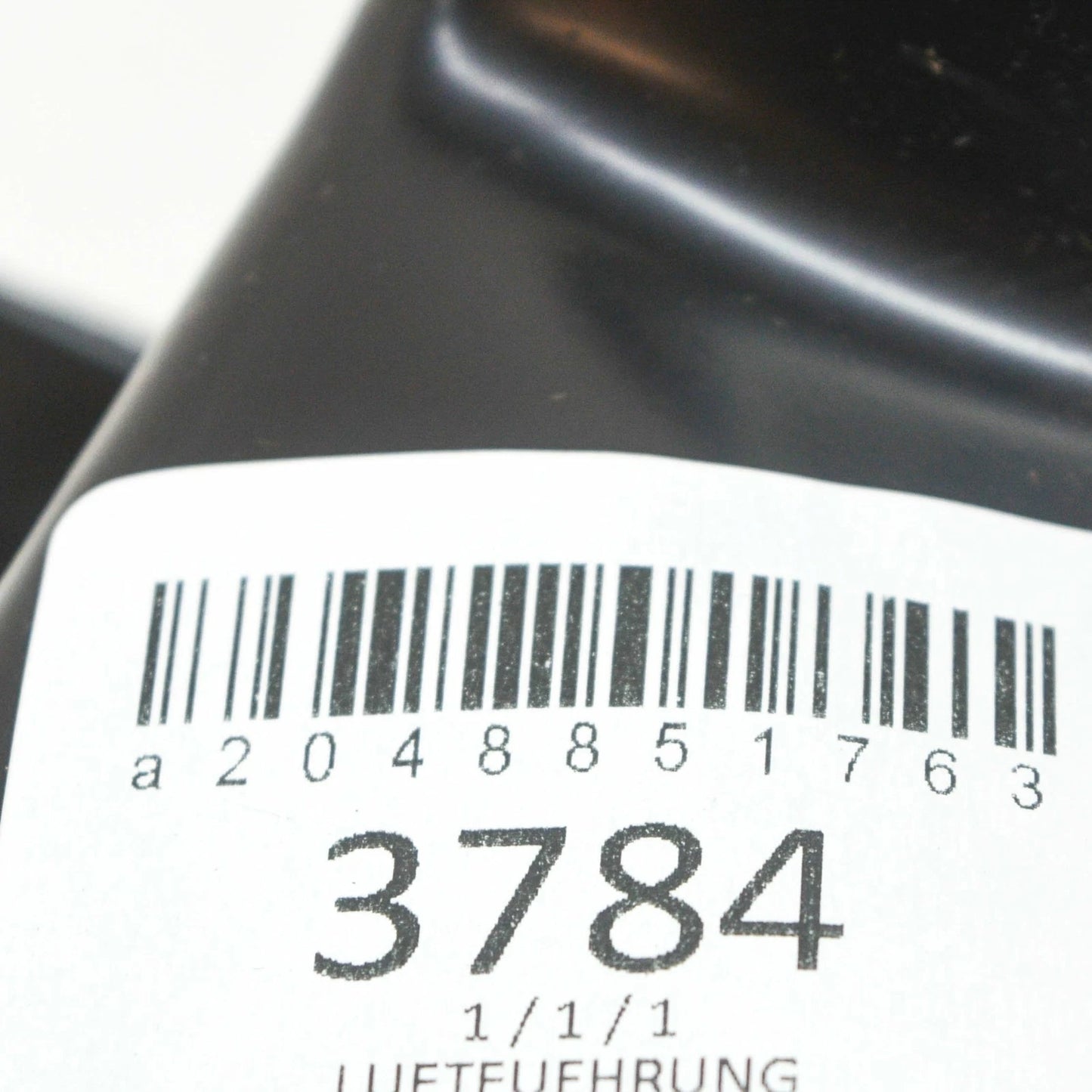 NEW MERCEDES-BENZ C W204 FRONT BUMPER RIGHT AIR GUIDE A2048851763 ORIGINAL