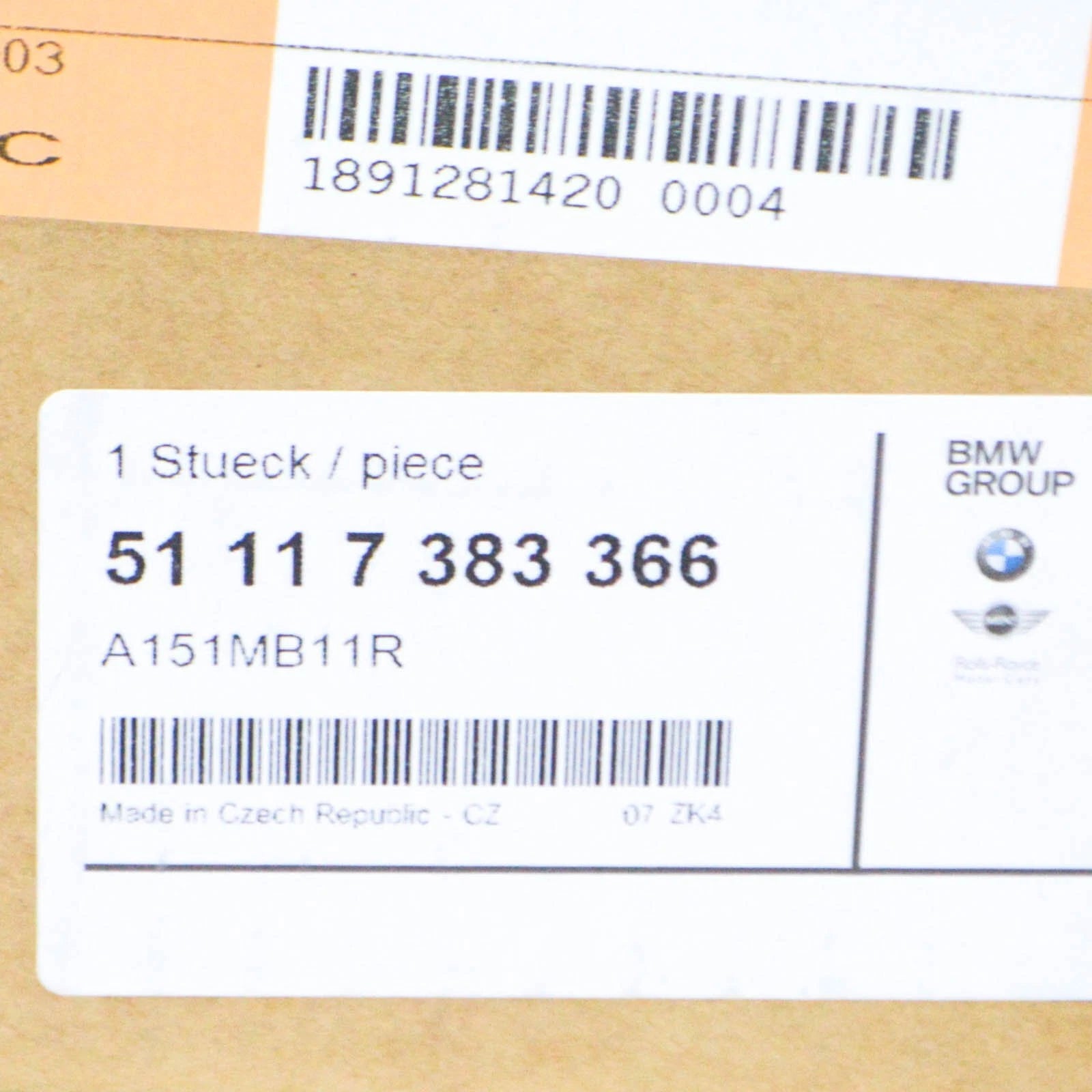 NEW BMW X1 F48 RADIATOR RIGHT GRILLE X LINE 51117383366 7383366 2015 ORIGINAL