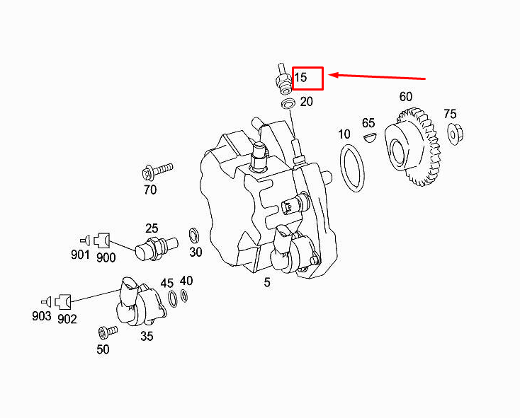 new mercedes-benz e w212 fuel line low pressure connection a0000780231 original