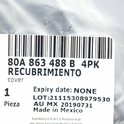 NEW AUDI Q5 80A REAR RIGHT INTERIOR LUGGAGE TRIM COVER 80A863488B4PK ORIGINAL