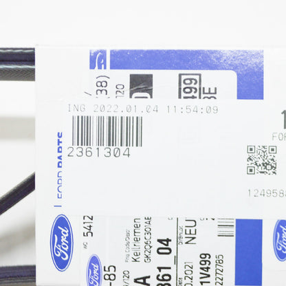 new ford tourneo custom v-belt gk2q-6c301-ab 2361304 original