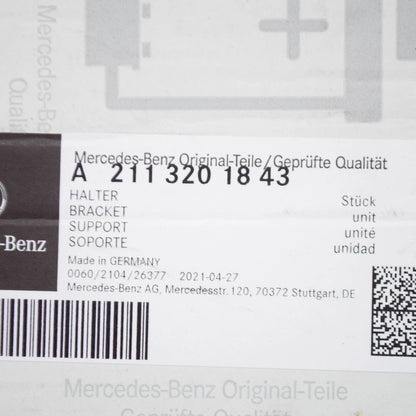 NEW MERCEDES-BENZ E W211 COMPRESSOR BRACKET A2113201843 ORIGINAL