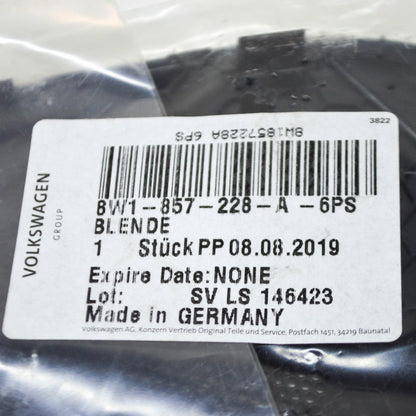 NEW AUDI A5 8W6 FRONT RIGHT DASH LOUDSPEAKER GRILLE LHD 8W1857228A6PS