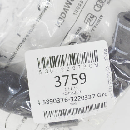 NEW VOLKSWAGEN BEETLE A5 ENGINE COOLANT HOSE 5Q0122073CM ORIGINAL