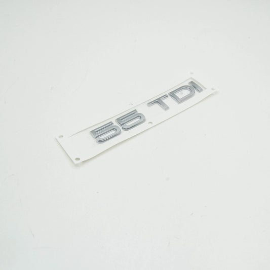 NEW AUDI A6 AVANT C7 REAR BOOT TRUNK BADGE '55 TDI' 4G8853744A2ZZ ORIGINAL