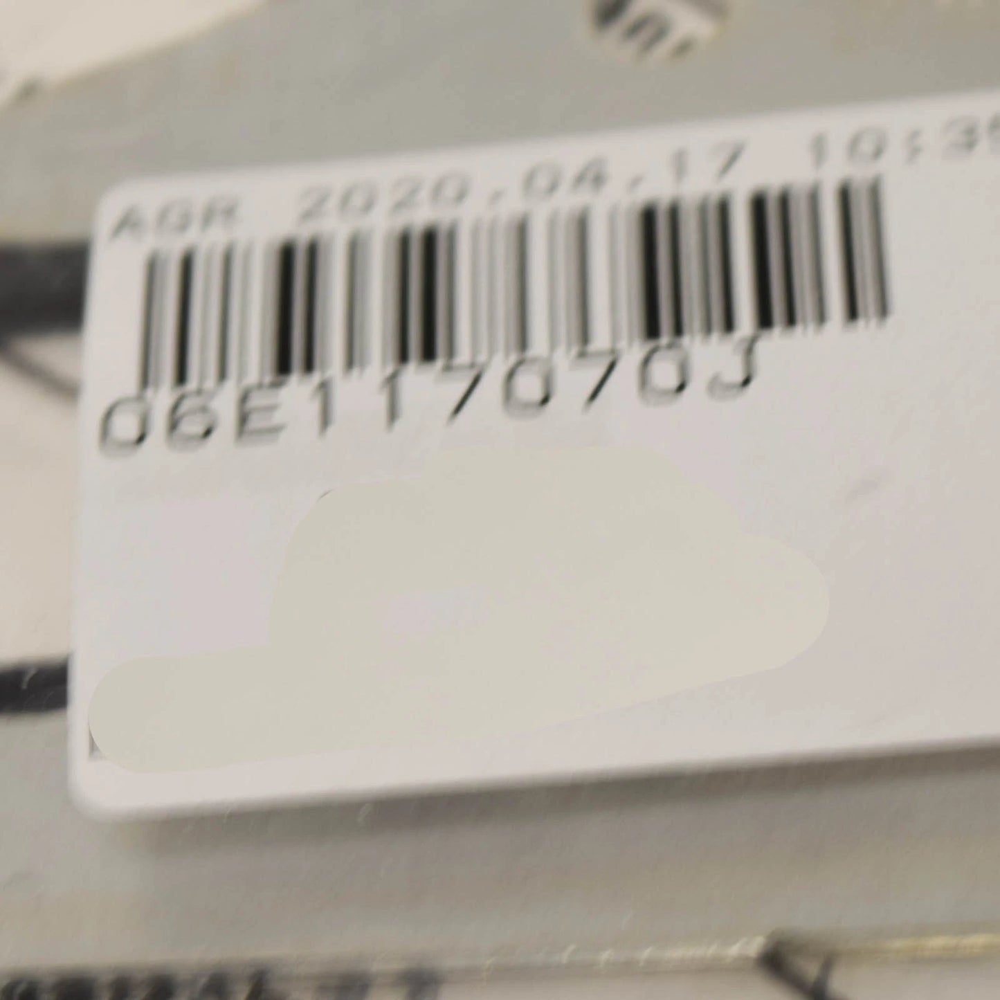 NEW VOLKSWAGEN TOUAREG 7P ENGINE OIL COOLER GASKET 06E117070J ORIGINAL