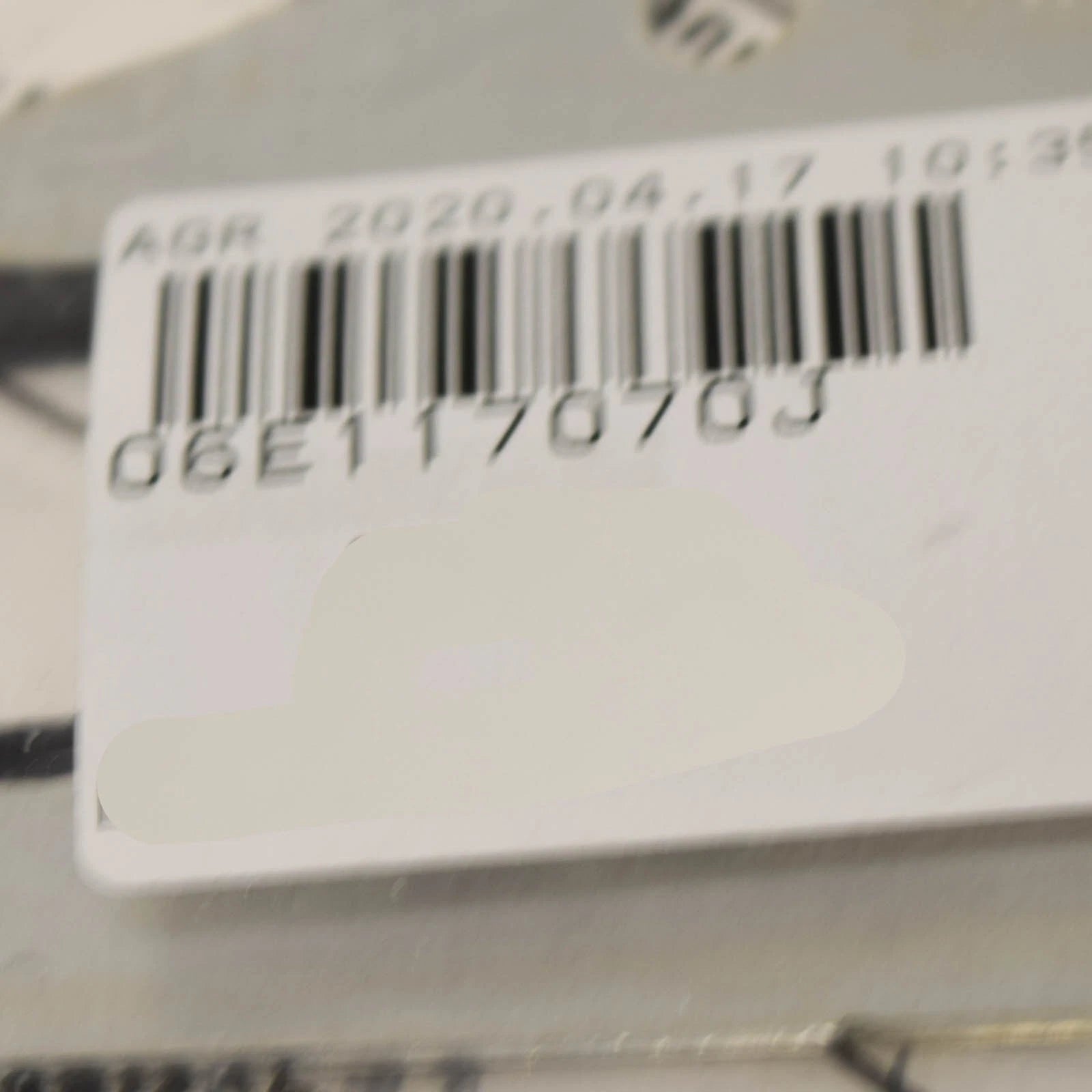 NEW VOLKSWAGEN TOUAREG 7P ENGINE OIL COOLER GASKET 06E117070J ORIGINAL