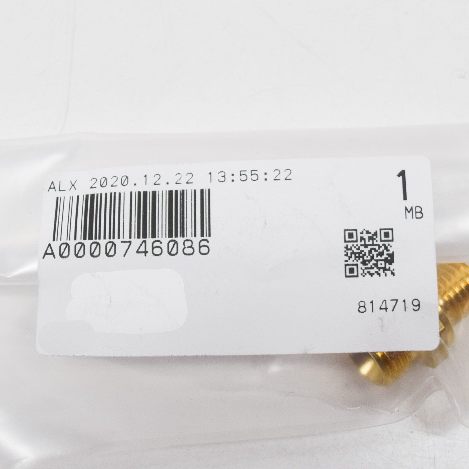 NEW MERCEDES BENZ SL R129 FUEL FILTER NUT A0000746086 ORIGINAL