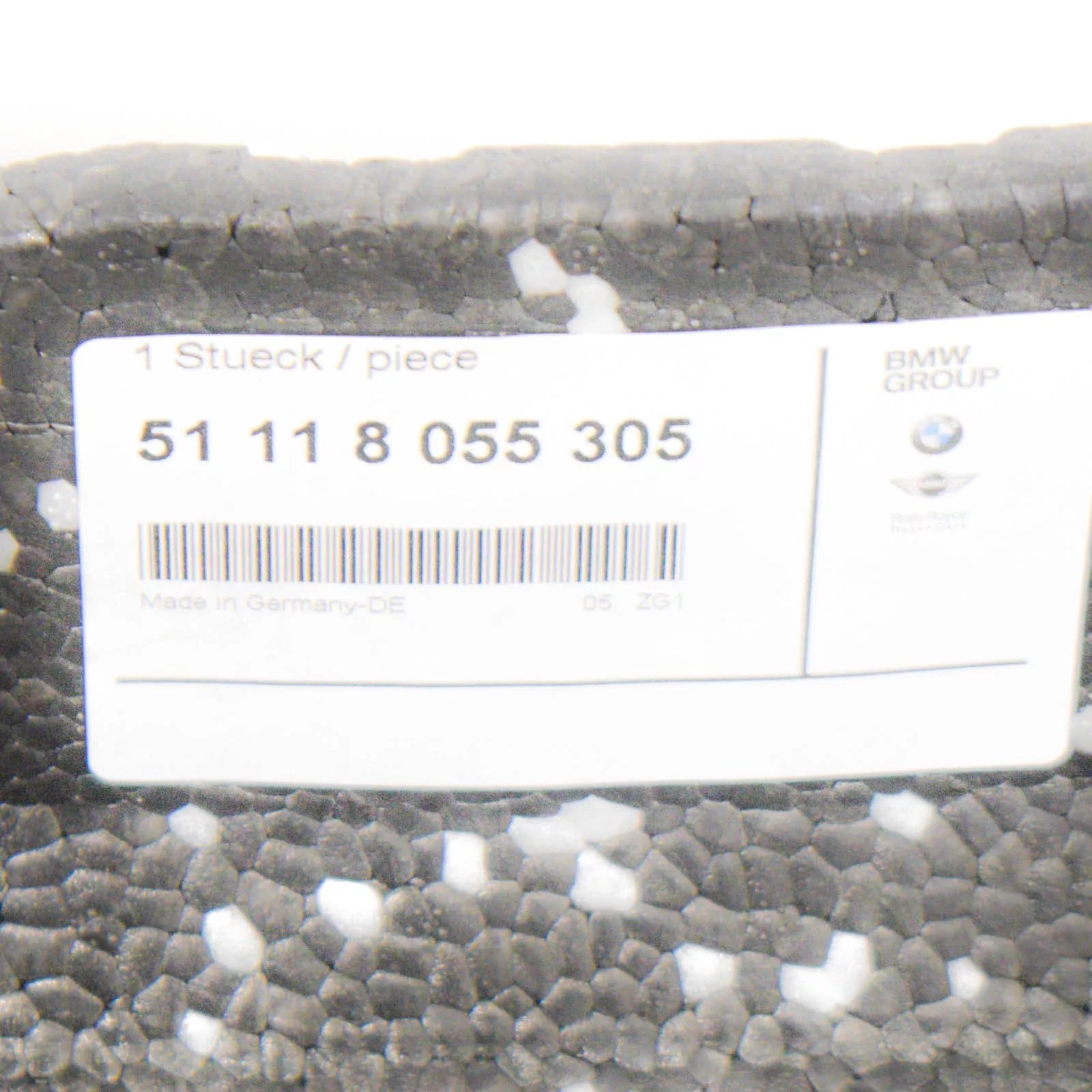 NEW BMW 2 F22 FRONT M SPORT BUMPER ABSORBER FOAM 51118055305 8055305 ORIGINAL