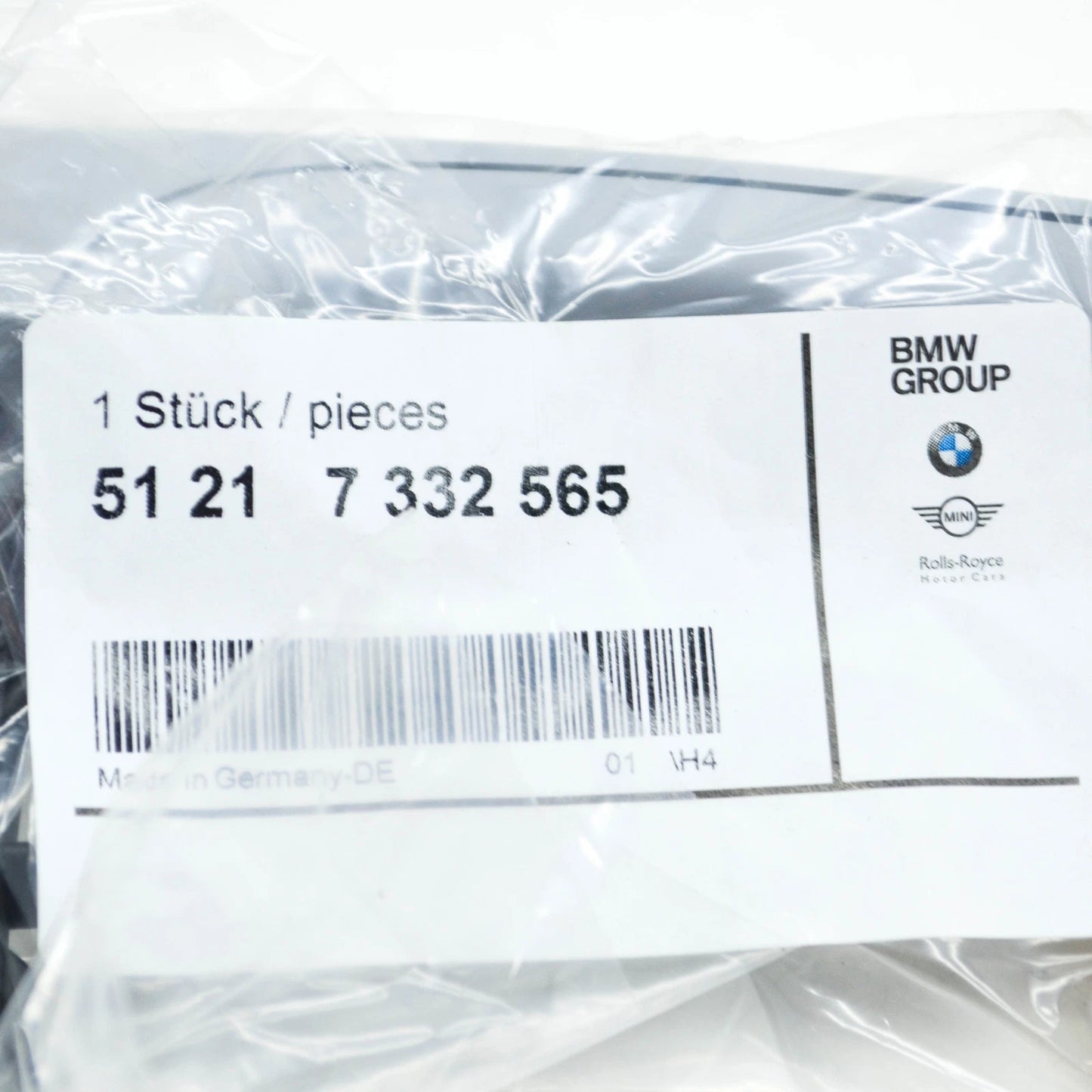 NEW BMW 3 F30 FRONT LEFT DOOR EXTERIOR HANDLE LHD 51217332565 ORIGINAL