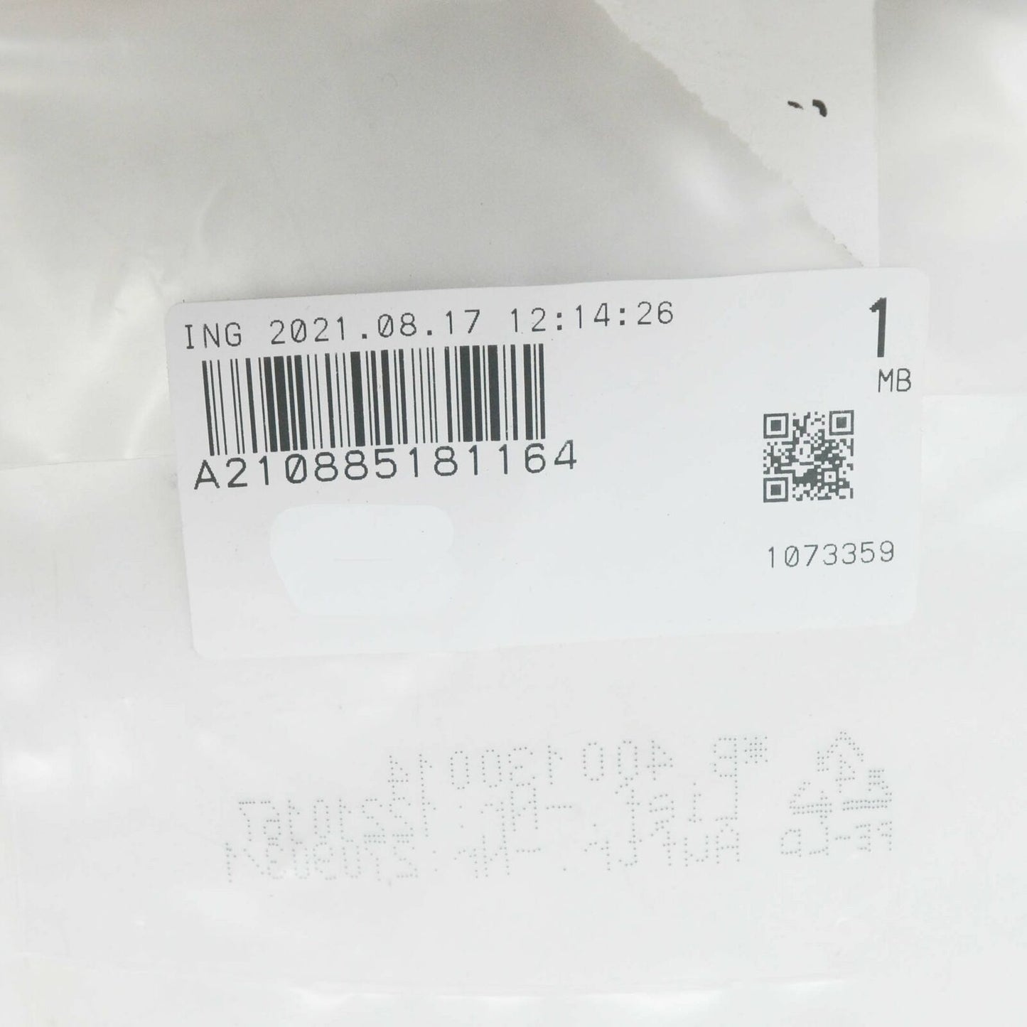 NEW MERCEDES-BENZ E W210 FRONT BUMPER ATTACHMENT PLATE A210885181164 ORIGINAL