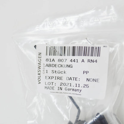 NEW AUDI Q2 GA REAR BUMPER TOWING EYE COVER 81A807441ARN4 ORIGINAL