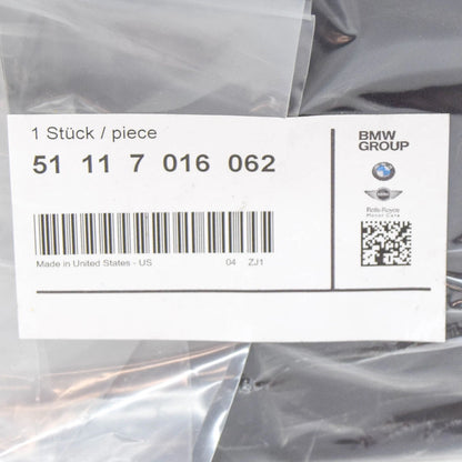 NEW BMW Z4 E85 FRONT BUMPER LICENSE NUMBER PLATE 51117016062 7016062 ORIGINAL