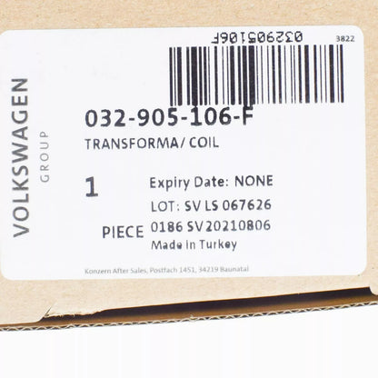NEW VOLKSWAGEN GOLF MK4 IGNITION COIL PACK 032905106F ORIGINAL