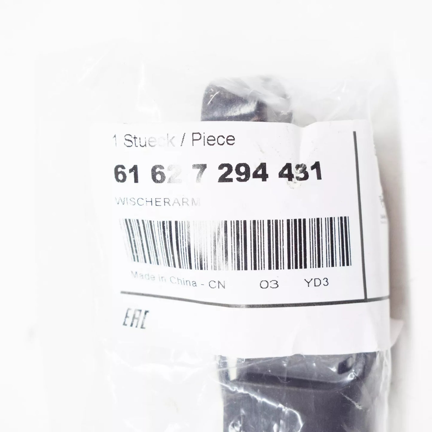 NEW BMW X5 F15 F85 M REAR TAILGATE WINDOW WIPER ARM 7294431 61627294431 ORIGINAL