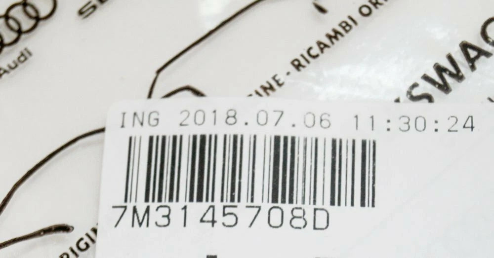 NEW VOLKSWAGEN SHARAN 7M RIGHT SIDE INTERCOOLER PRESSURE HOSE 7M3145708D 2.0 TDI