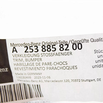 NEW MERCEDES-BENZ GLC X253 FRONT RIGHT BUMPER TRIM A2538858200 ORIGINAL