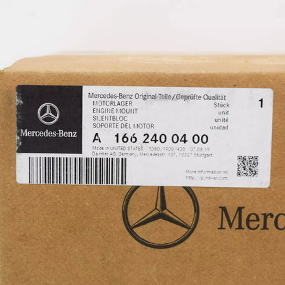 NEW MERCEDES-BENZ M W166 RIGHT SIDE ENGINE MOUNT A1662400400 ORIGINAL