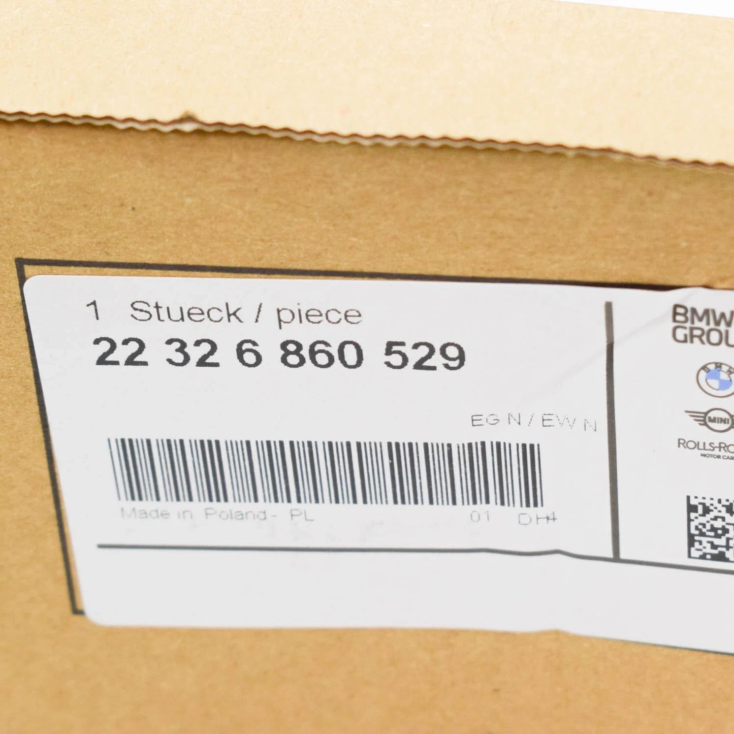 NEW BMW 5 G30 AUTOMATIC TRANSMISSION GEARBOX MOUNT 22326860529 6860529 ORIGINAL