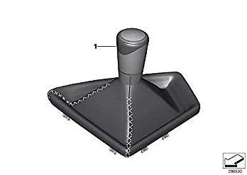 NEW BMW 2 F22 M 6 MANUAL GEAR SHIFT KNOB GAITER 25112222533 RHD ORIGINAL