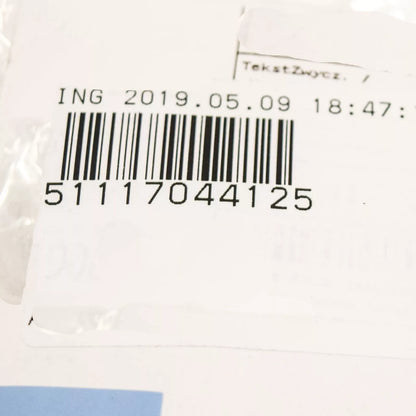 NEW BMW 3 E46 FRONT BUMPER TOW HOOK EYE COVER 51117044125 7044125 2003 ORIGINAL