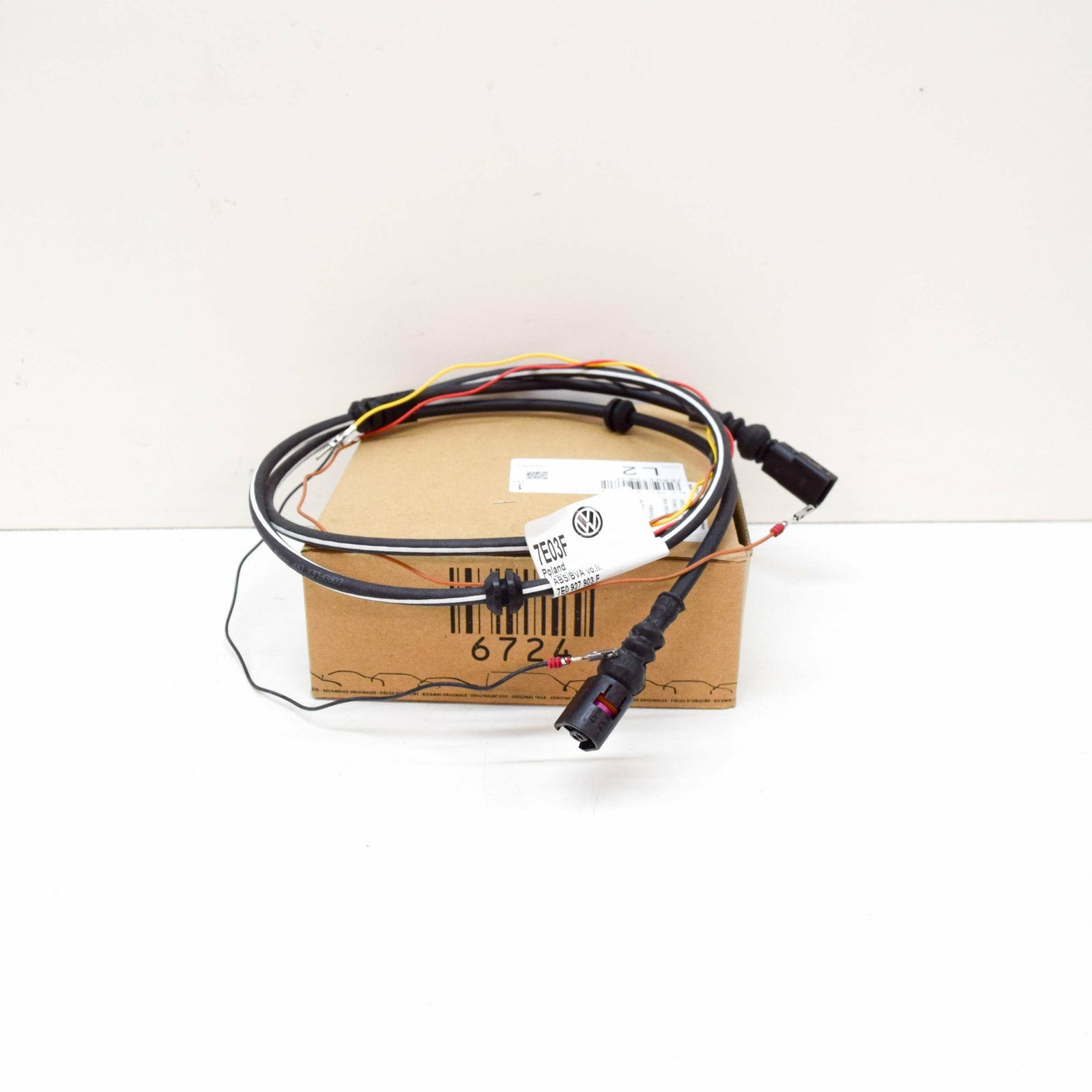 NEW VW TRANSPORTER T6 FRONT LEFT SPEED SENSOR WIRING HARNESS 7E0927903F ORIGINAL