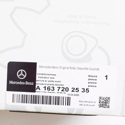 NEW MERCEDES-BENZ ML W163 FRONT LEFT DOOR INTERIOR LOCK LHD A1637202535